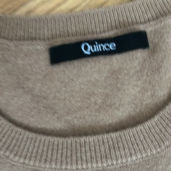 Quince Camel cashmere Sweater - Picture 2 of 4